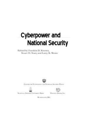 cover image of Cyberpower and National Security